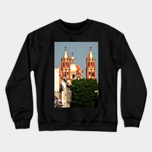 Cathédrale de Queretaro, Mexique Crewneck Sweatshirt